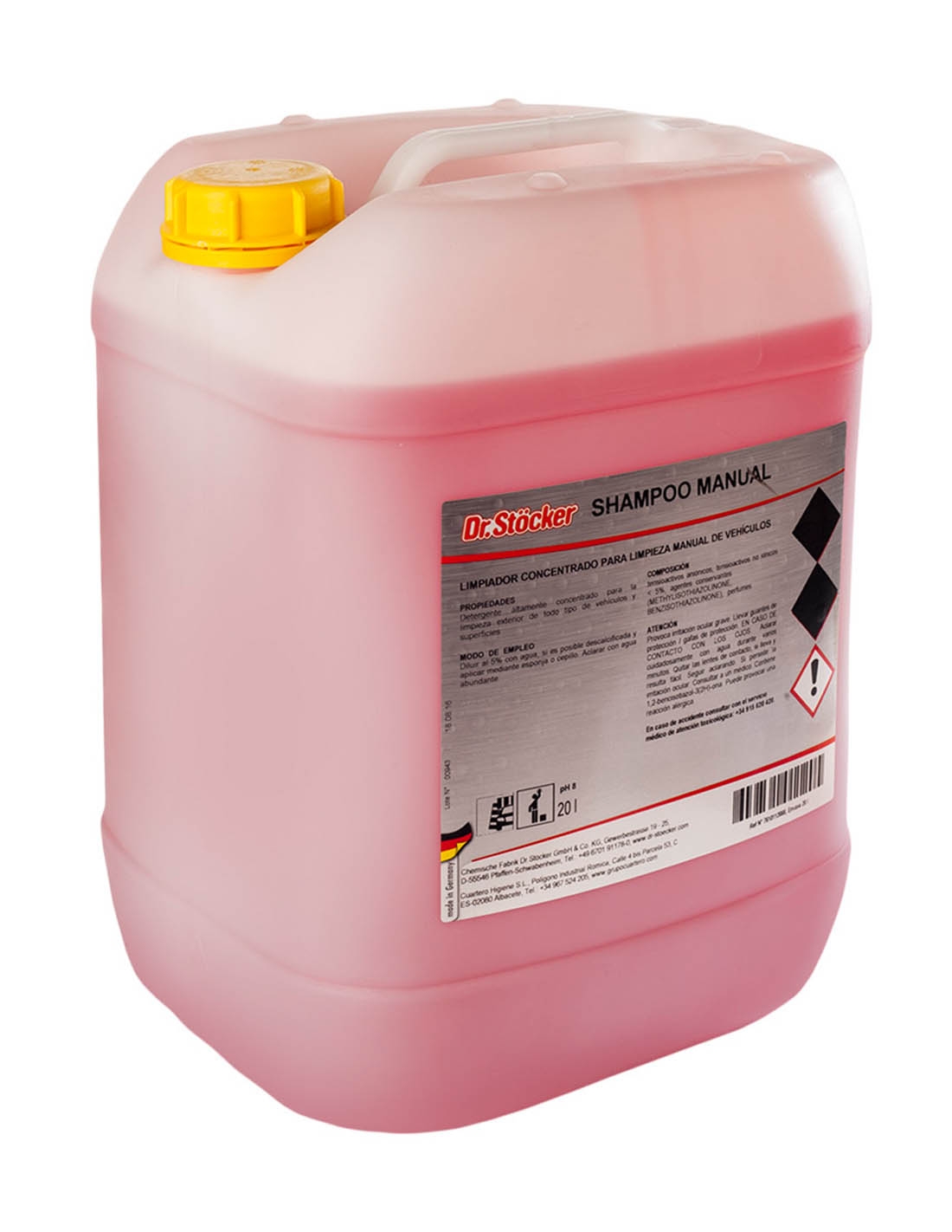 SHAMPOO MANUAL 20 L.