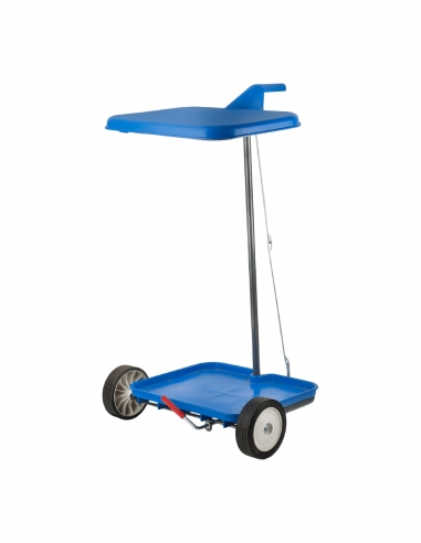 CARRO RILSAN PORTASACO CON TAPA Y PEDAL.