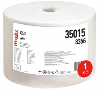 WYPALL X50 PAÑOS BOBINA BLANCA