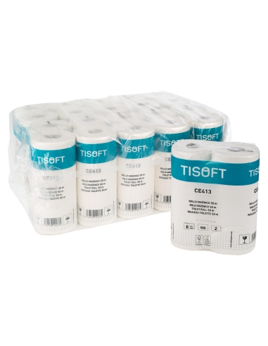 HIGIENICO DOMESTICO TISOFT 50 MT. 2 C.