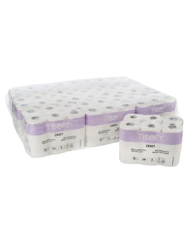 HIGIENICO DOMESTICO TISOFT 25 MT. 2 C.